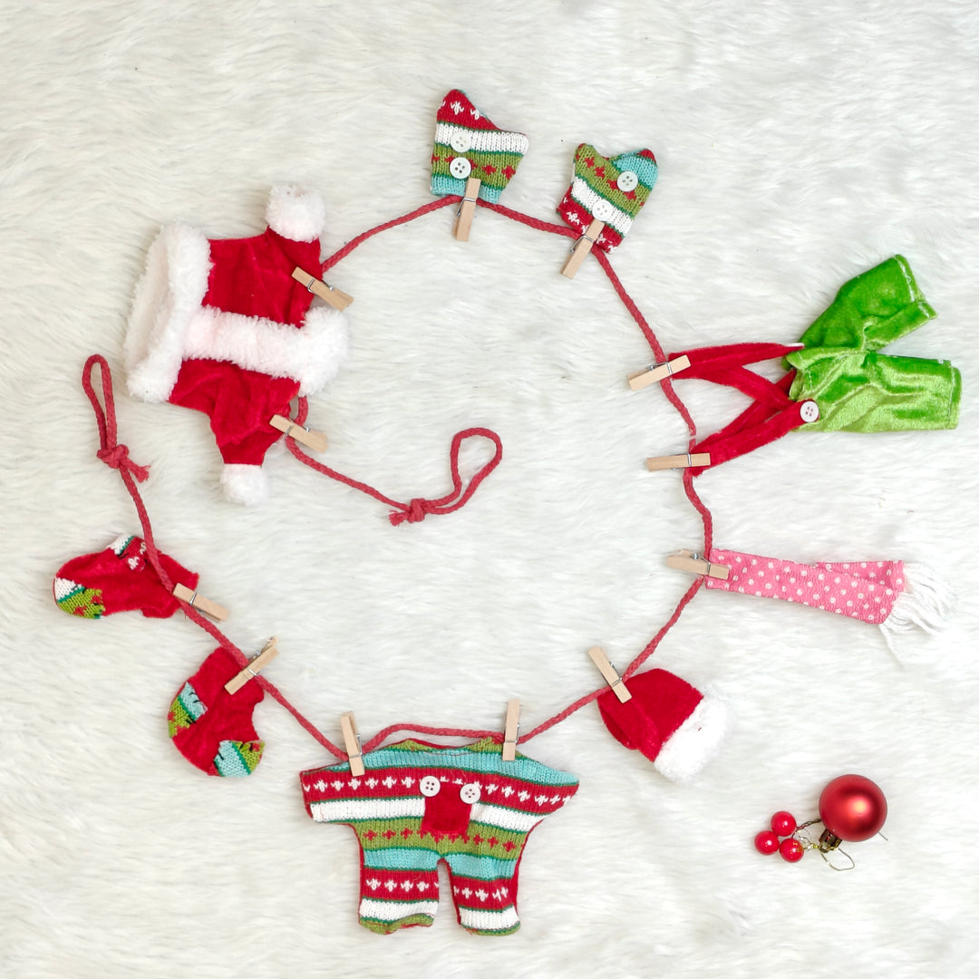Babble Wrap Holiday Attire Clothes Bunting