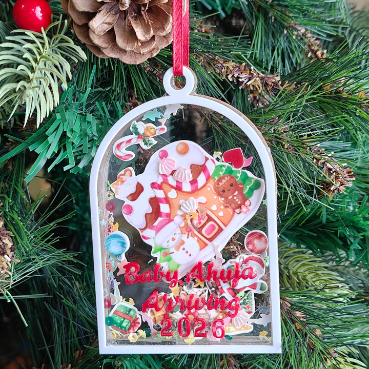 Tiny Blessing Gingerbread Shaker Ornament
