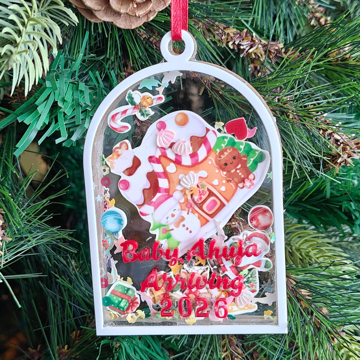 Tiny Blessing Gingerbread Shaker Ornament