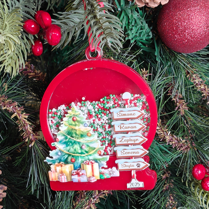 Family Tree Signboard Ornament