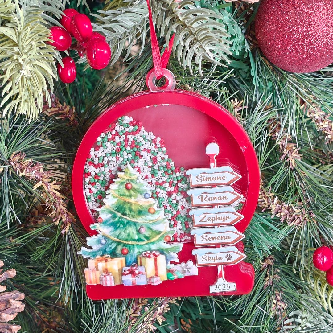 Family Tree Signboard Ornament