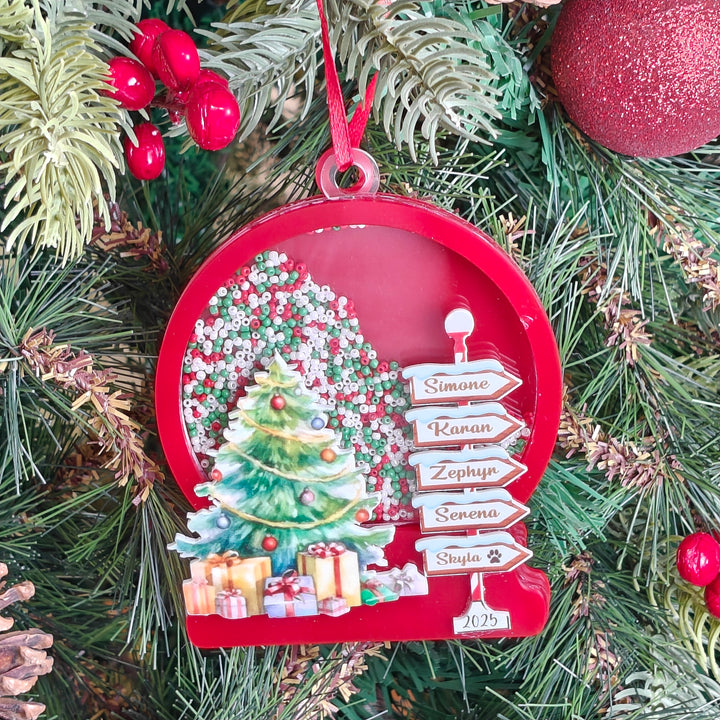 Family Tree Signboard Ornament