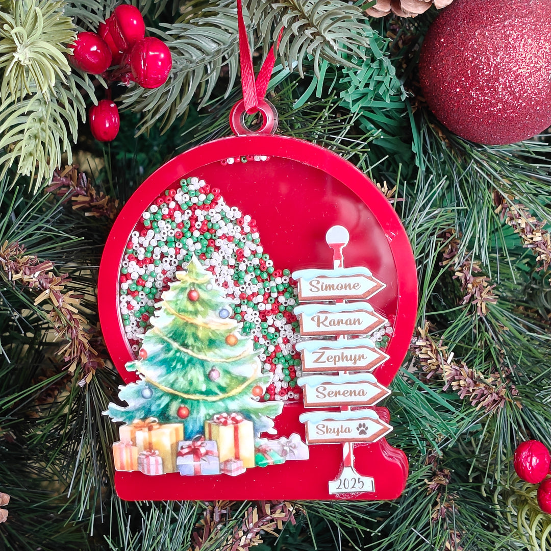 Family Tree Signboard Ornament
