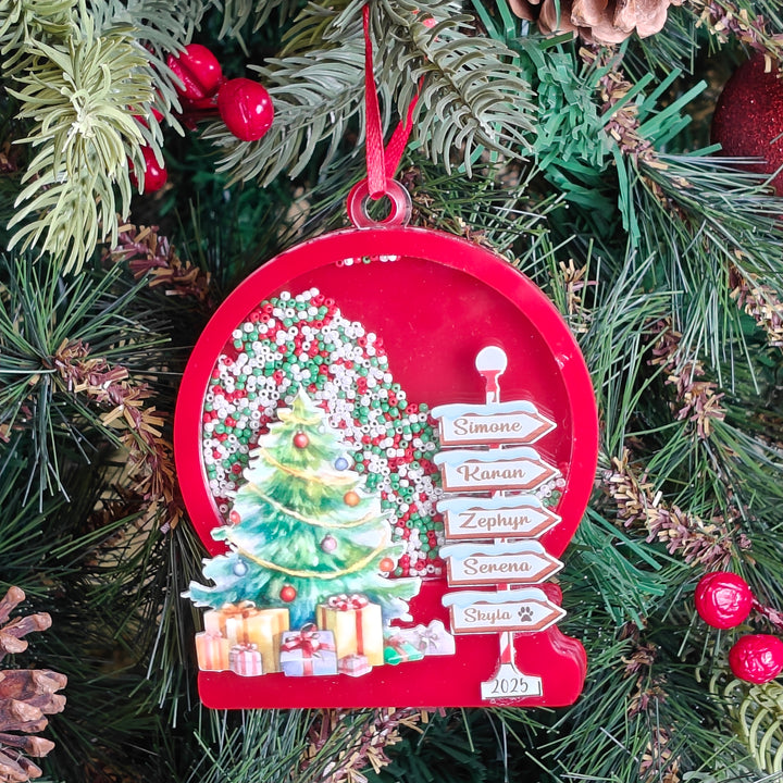 Family Tree Signboard Ornament