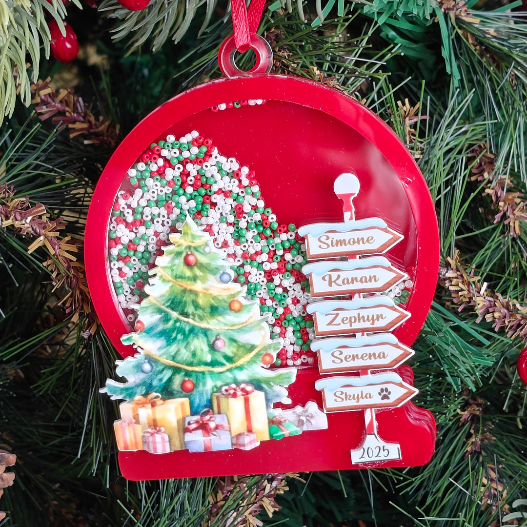 Family Tree Signboard Ornament
