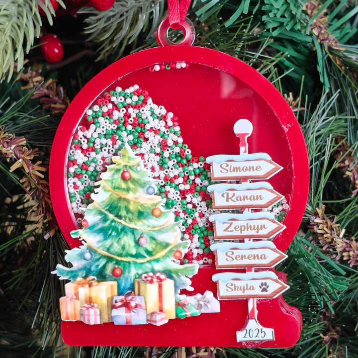 Family Tree Signboard Ornament