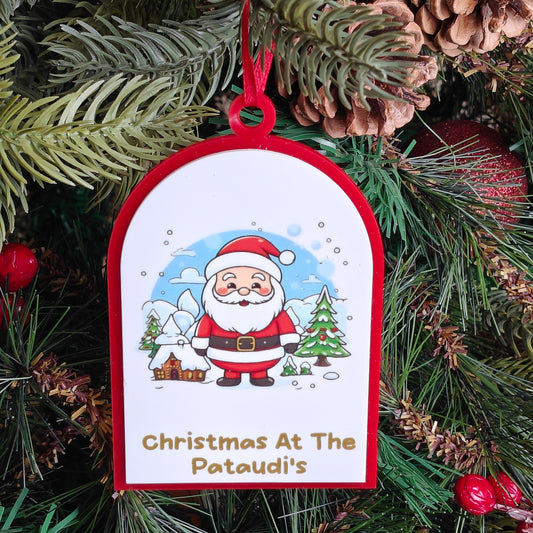 North Pole Village Ornament