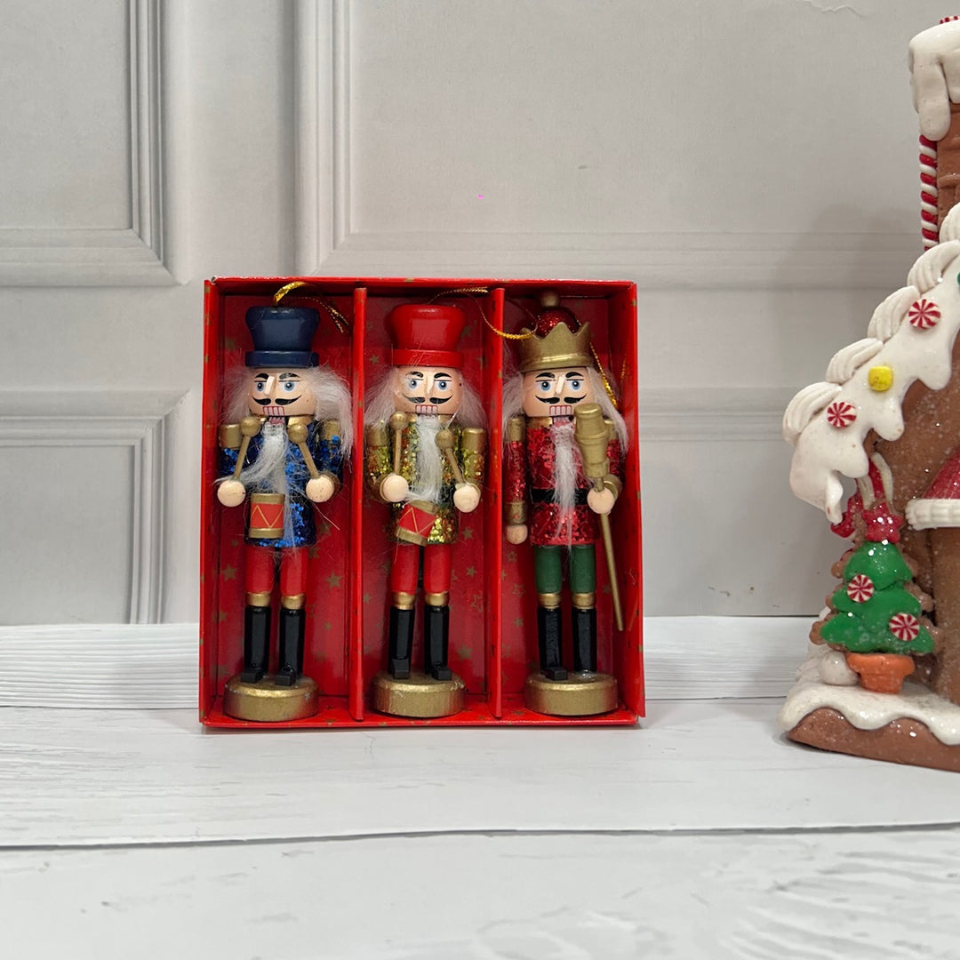 Babble Wrap Symphony Nutcracker Ornaments (Set of 3)
