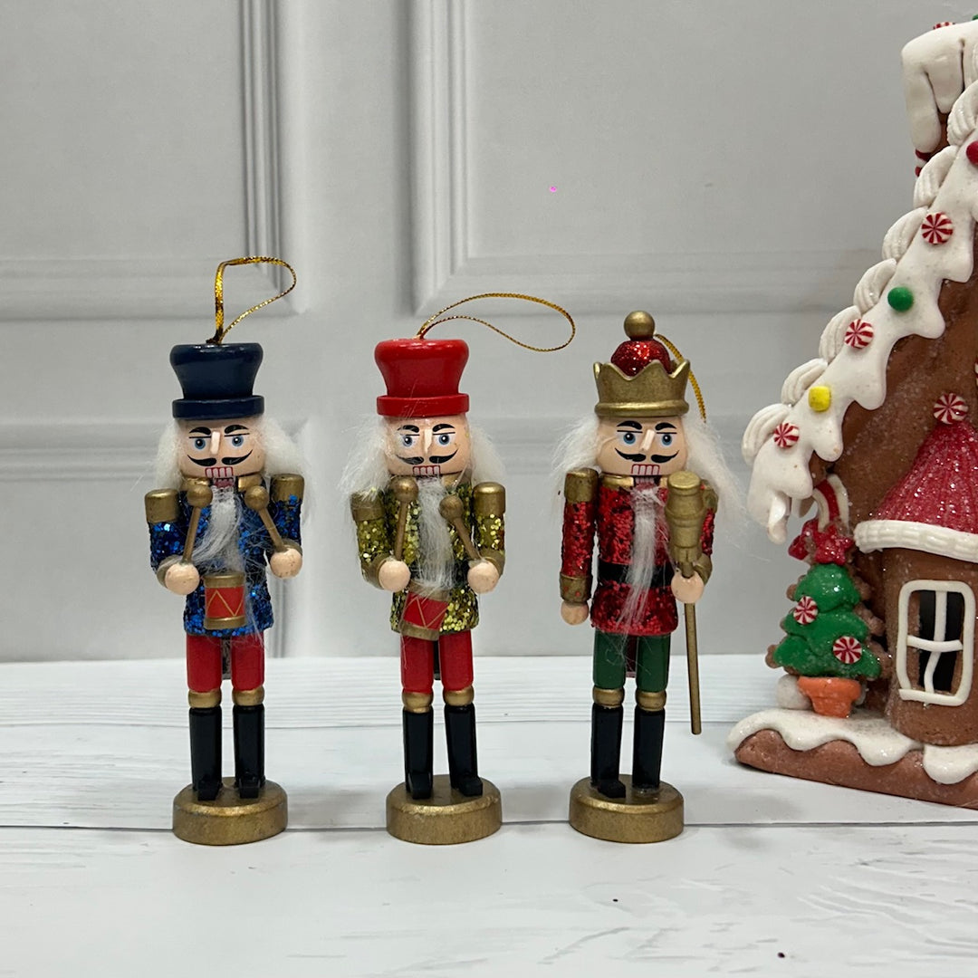 Babble Wrap Symphony Nutcracker Ornaments (Set of 3)