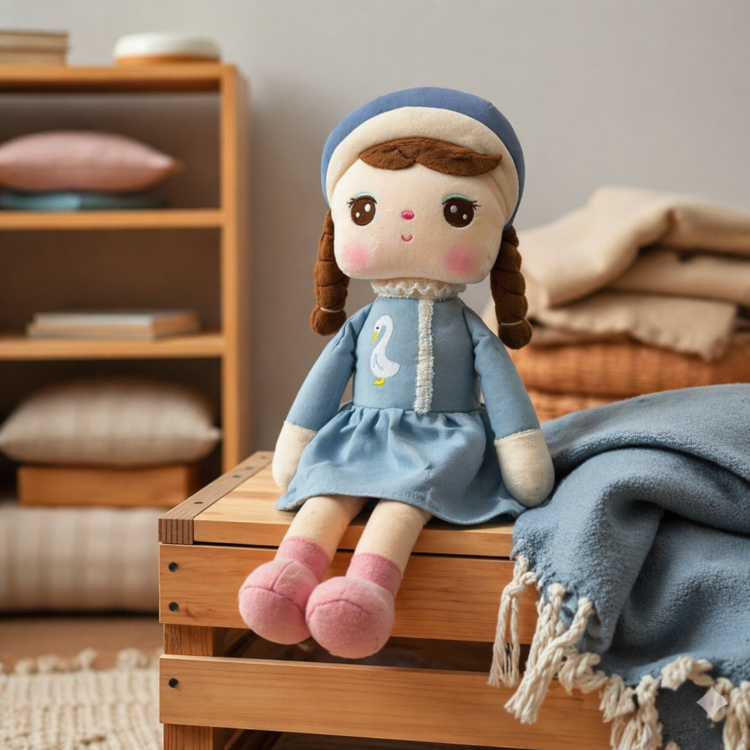 Dreamy Plush Doll –  Swan Skye