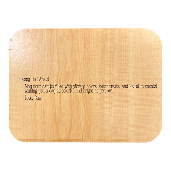 Holi Wooden Name Puzzle- Rang Rasiya