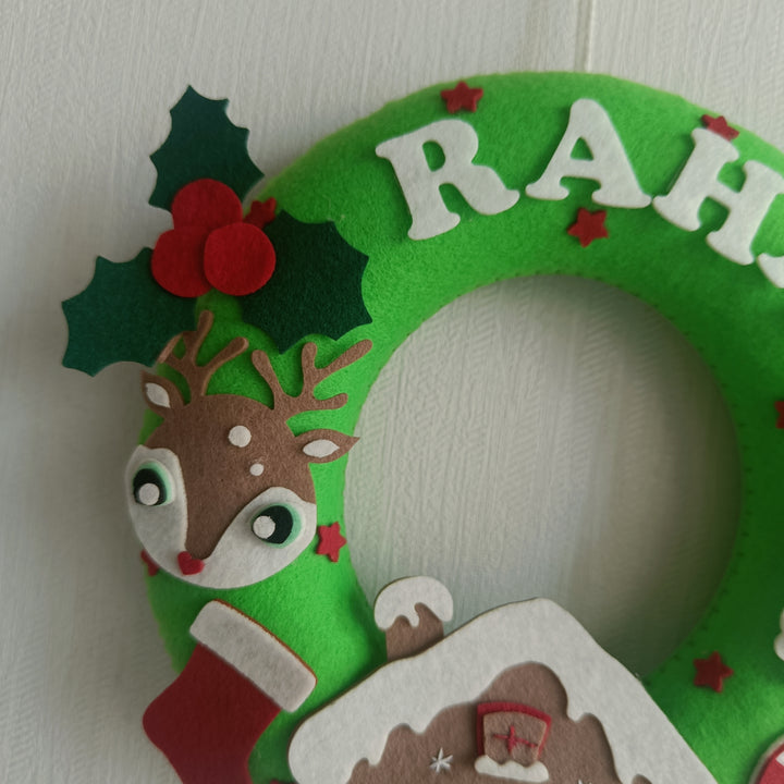 Babble Wrap House of Holiday Cheer Name Hanging