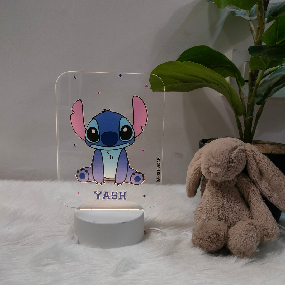 Acrylic LED Night Lamp - Stitch’s Starry Shine