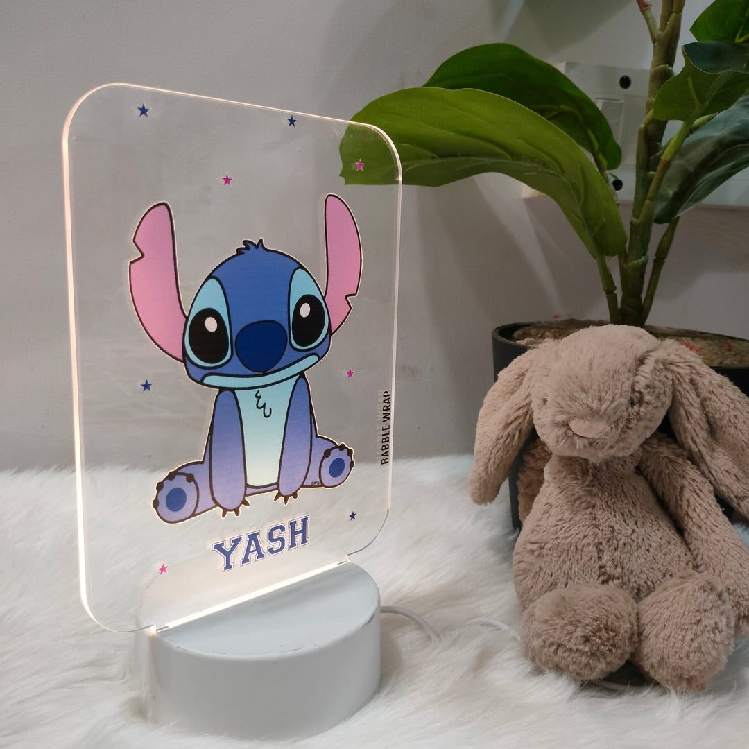 Acrylic LED Night Lamp - Stitch’s Starry Shine