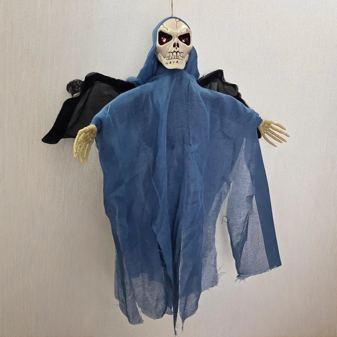 Animated Midnight Raven - Blue Winged