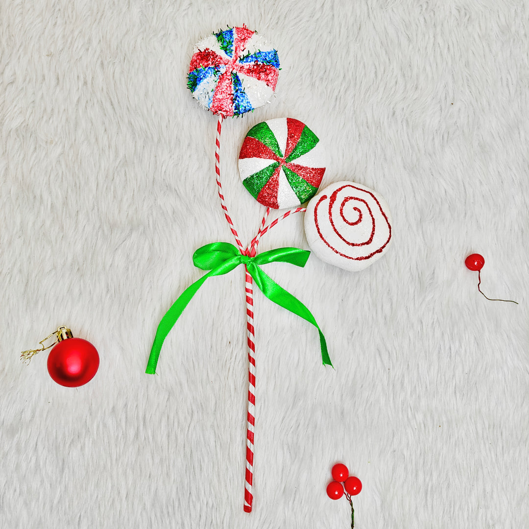 Candy Swirl Stick Ornament