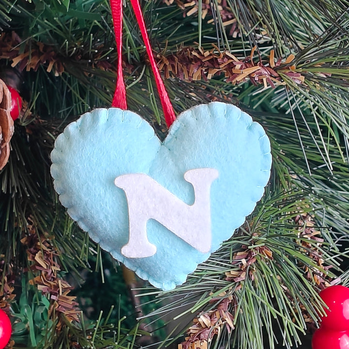 Little Heart Felt Ornament