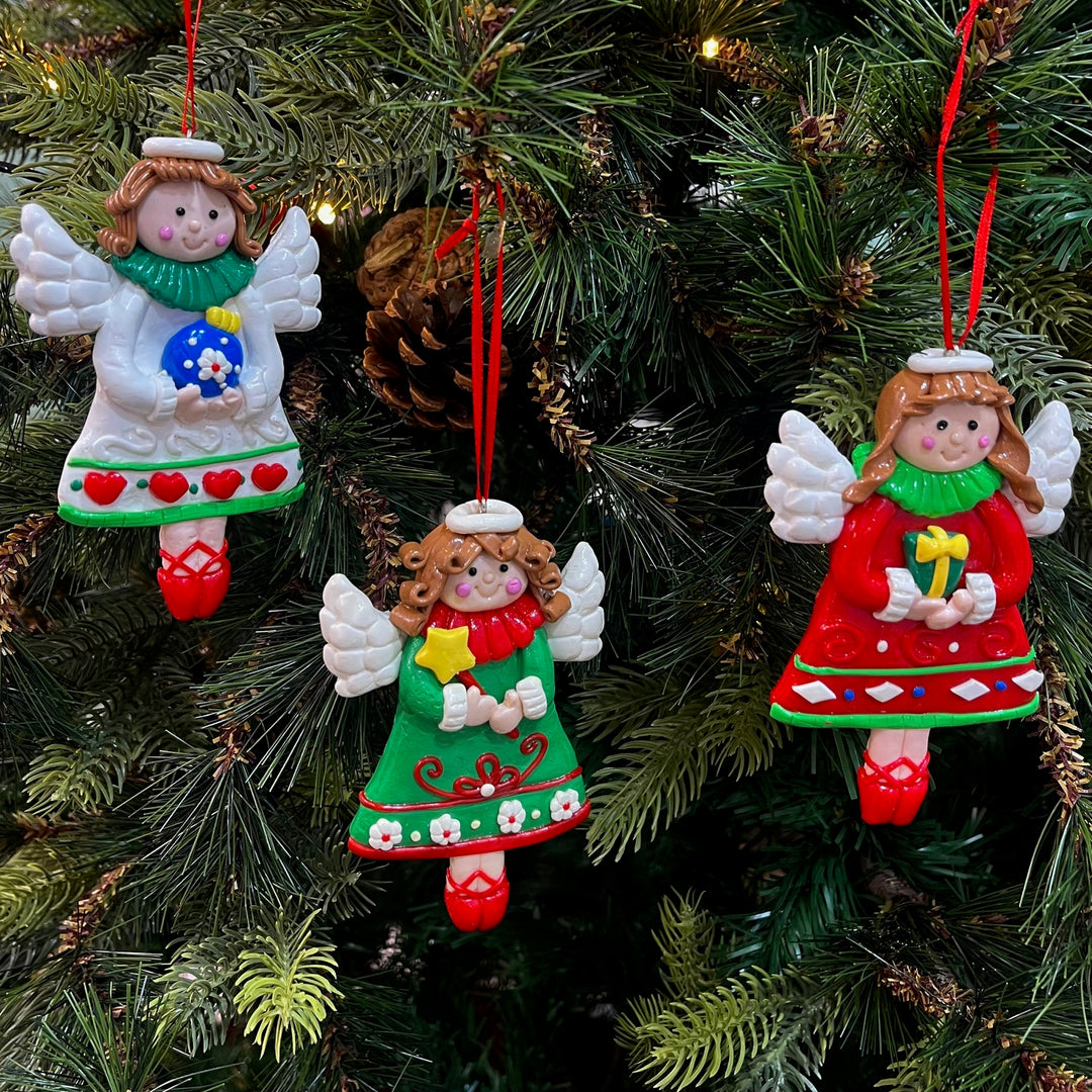 Babble Wrap Frosty Fairy Ornaments (Set of 3)