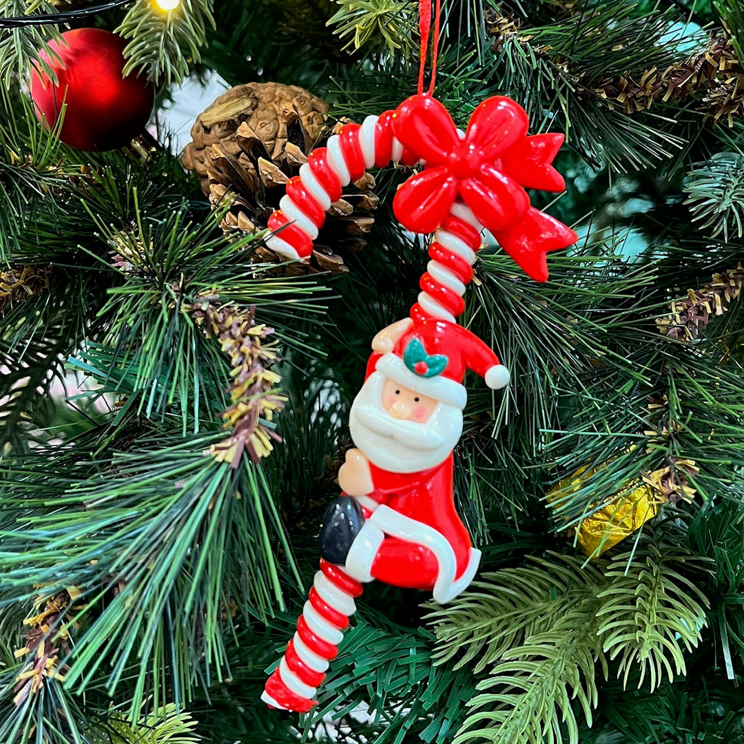 Babble Wrap Candy Cane Ornaments (Set of 3)