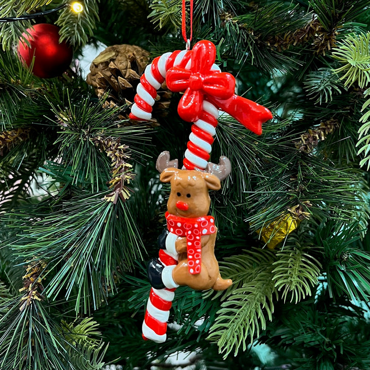 Babble Wrap Candy Cane Ornaments (Set of 3)