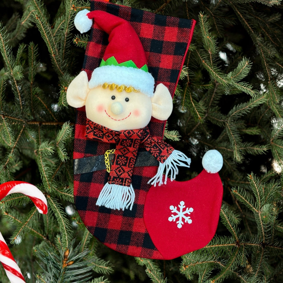 Babble Wrap Luxe Elf Merry Muffler Stocking