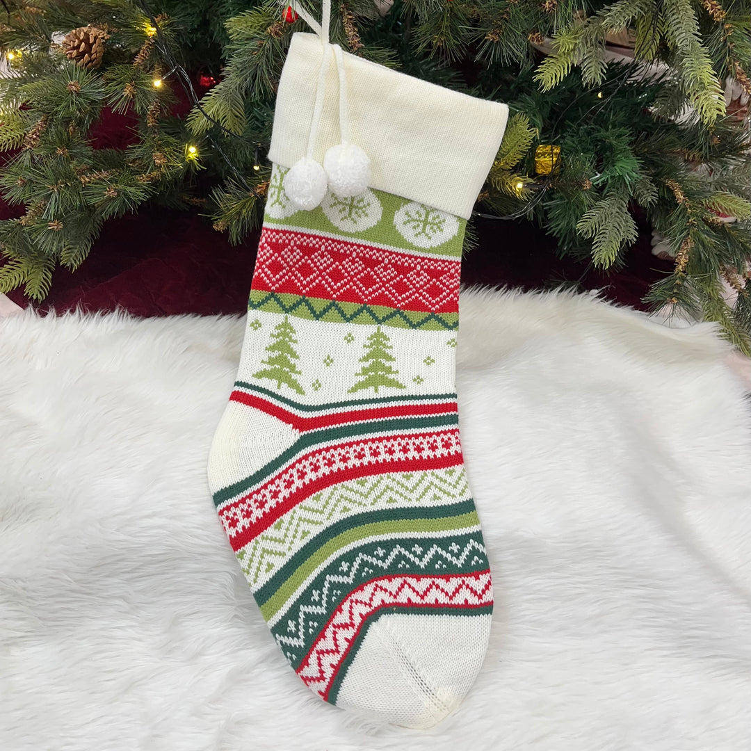 Babble Wrap Handwoven Knitted Stocking (Set of 3)