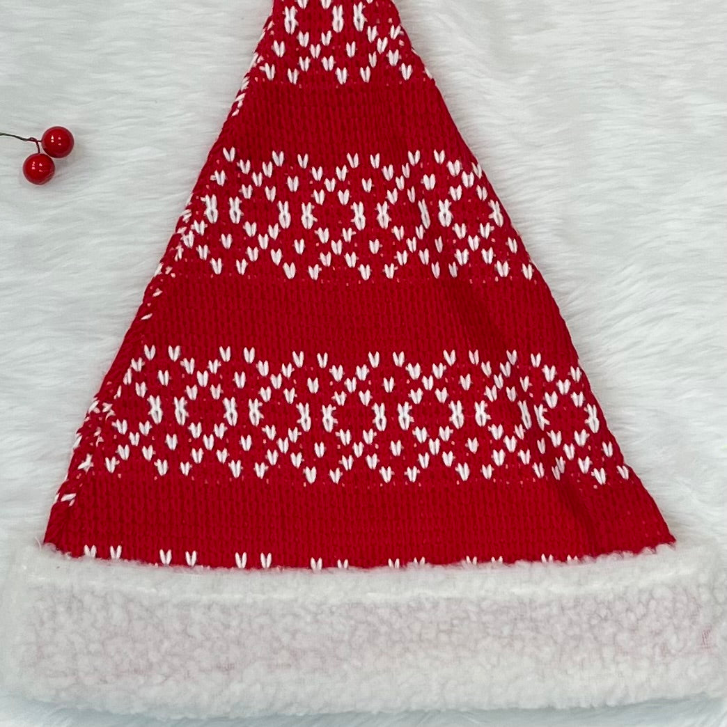 Babble Wrap Classic Knit Santa Hat (Adults)