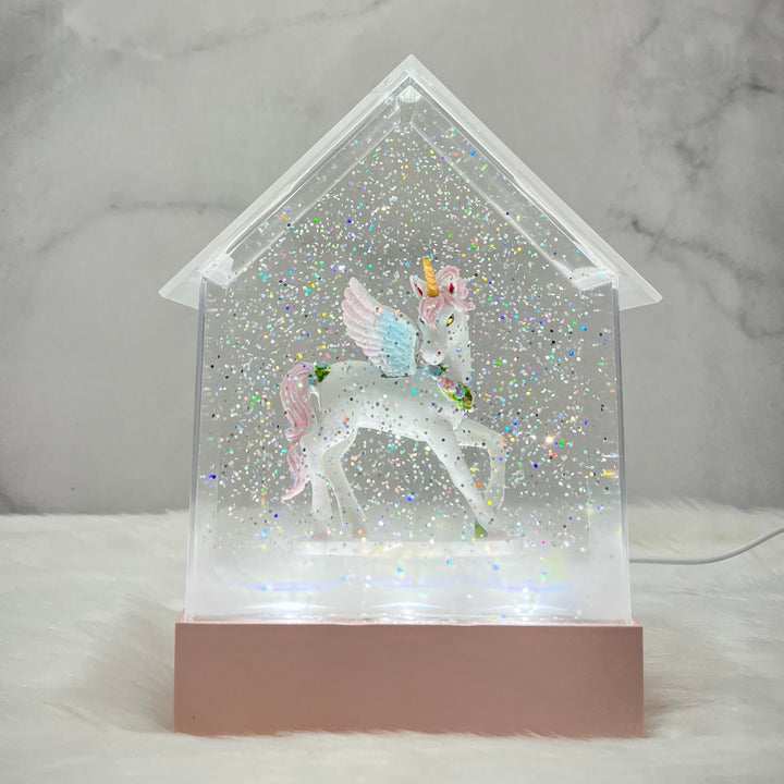 Babble Wrap Musical Snow House - Unicorn