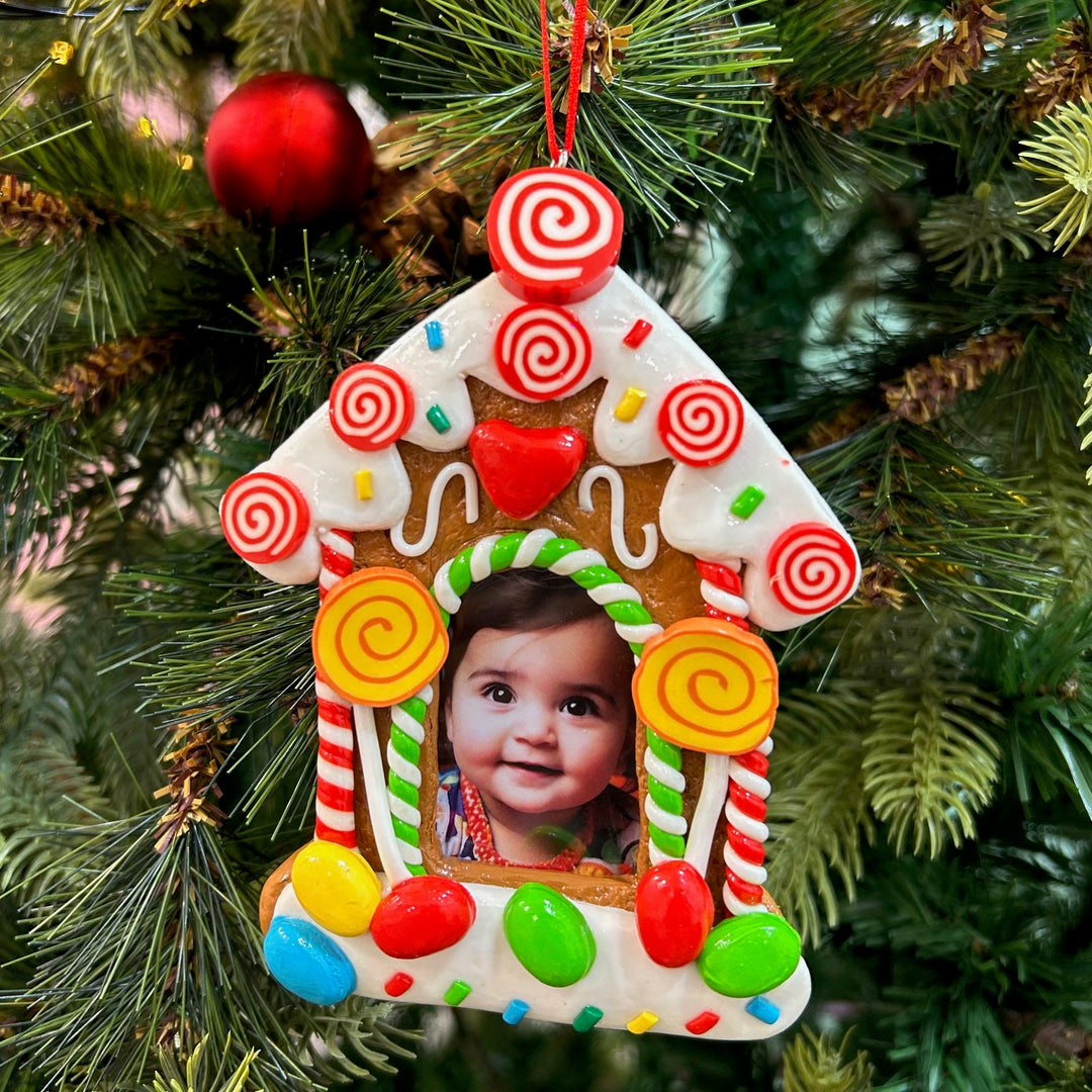 Babble Wrap Cozy Cottage Keepsake / Photoframe Ornaments (Set of 3)