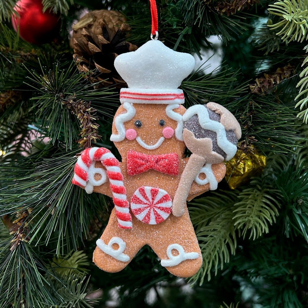 Babble Wrap Gingerbread Baking Memories Ornaments (Set of 2)