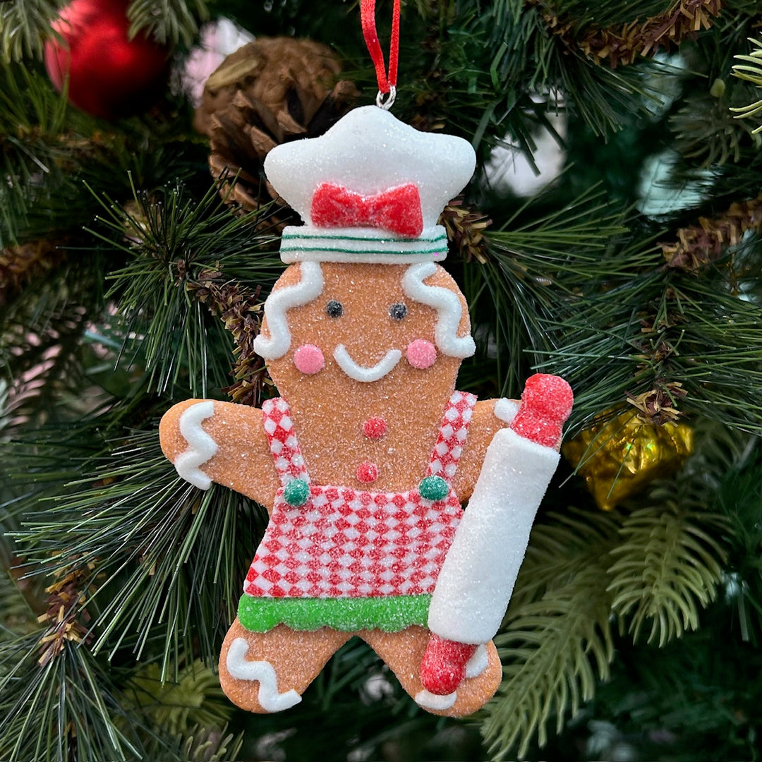 Babble Wrap Gingerbread Baking Memories Ornaments (Set of 2)