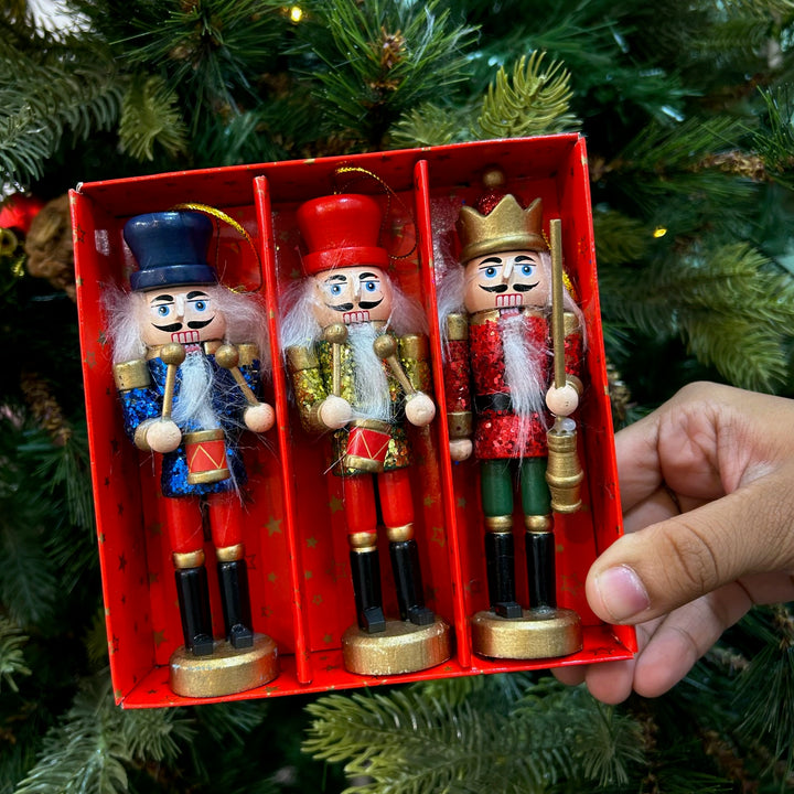 Babble Wrap Symphony Nutcracker Ornaments (Set of 3)