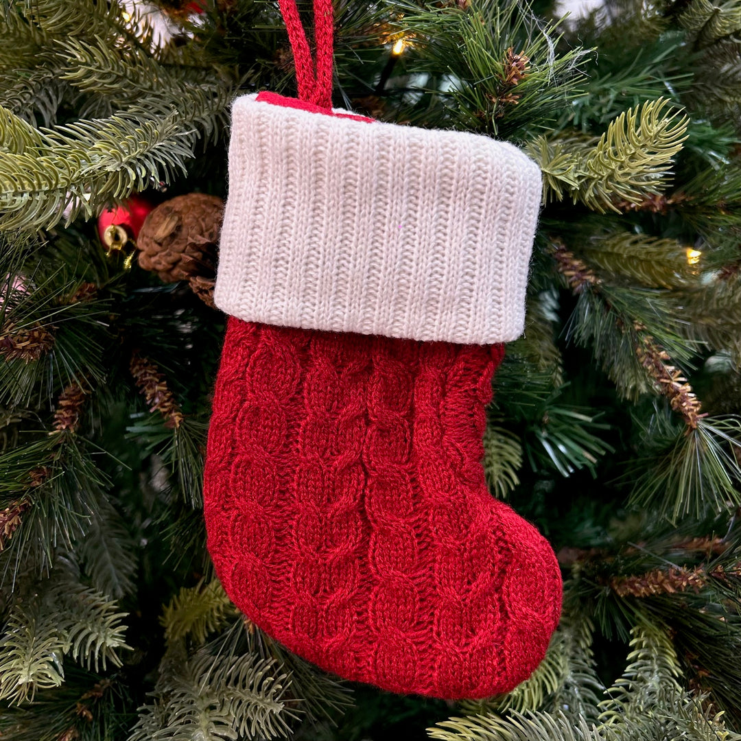 Babble Wrap Mini Crochet Cozy Stocking