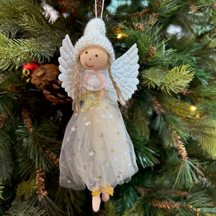 Babble Wrap Angel Wings Ornaments (Set of 3)