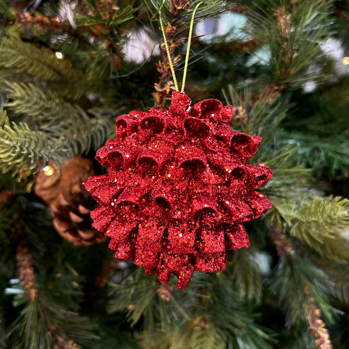 Babble Wrap 9PCs Shimmer / Embellished Baubles Set (Pink-Red-Rose Gold)