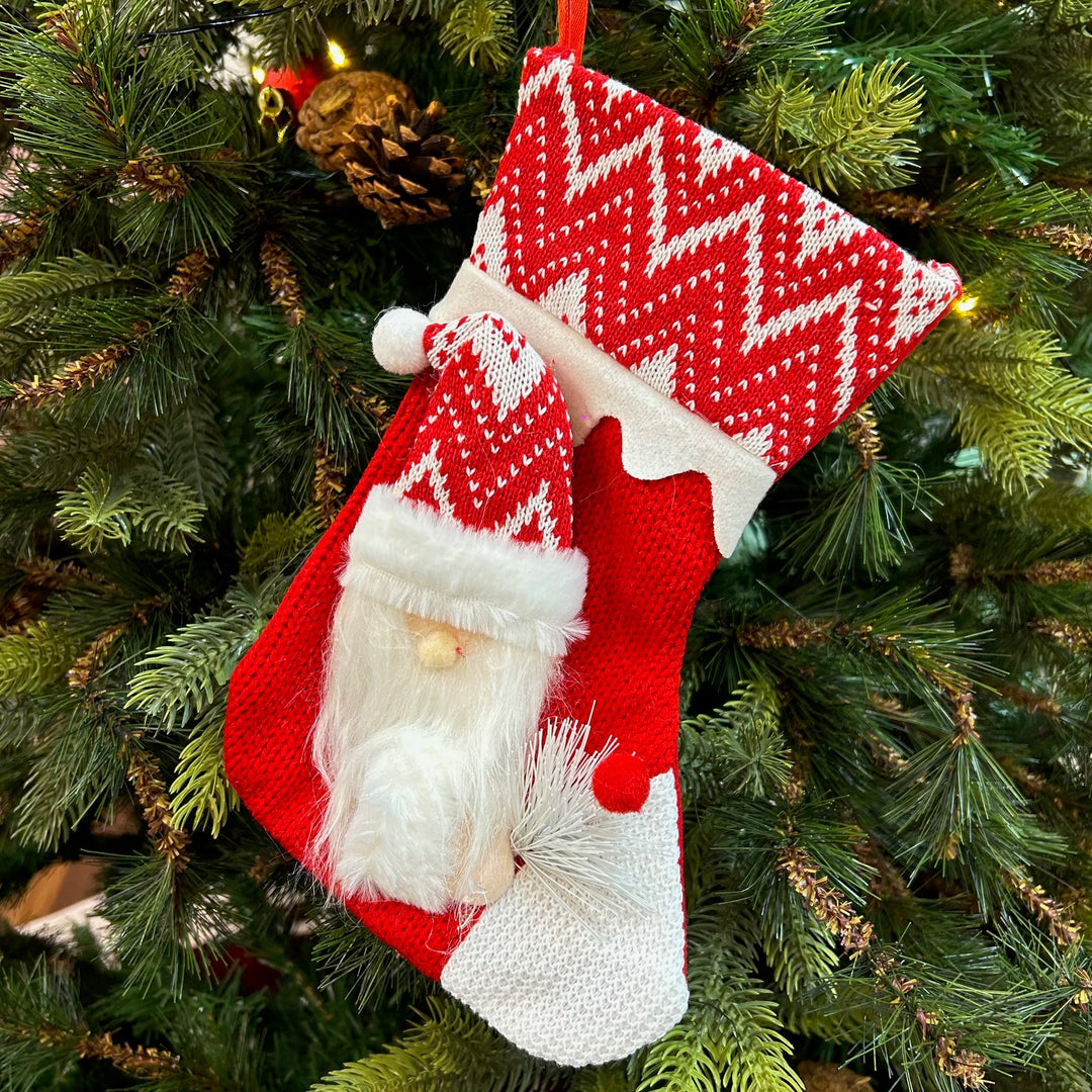 Babble Wrap Crochet Comfort Mini Stocking (Santa)