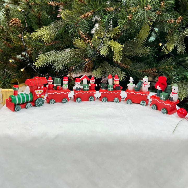 Babble Wrap 12.5" Christmas Carriage Train