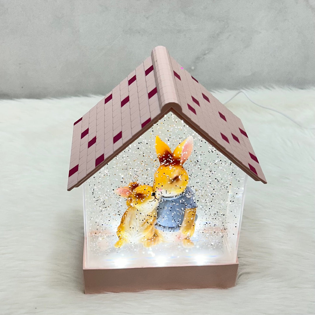 Babble Wrap Musical Snow House - Rabbit