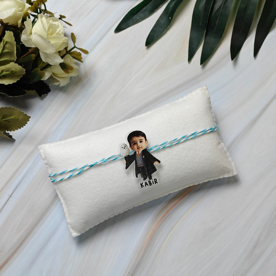 Babble Wrap Personalised Caricature Rakhi - Harry Potter