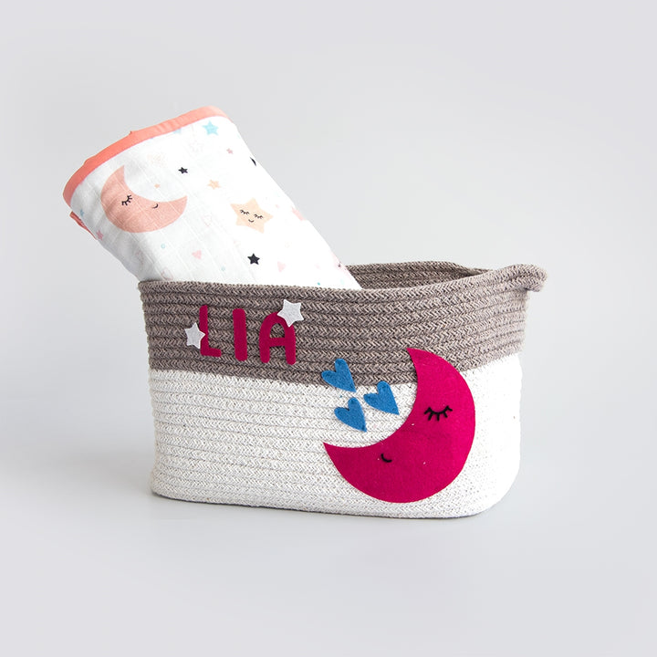 In The Sky - Cotton Rope Baskets (Individual/Set Of 2)