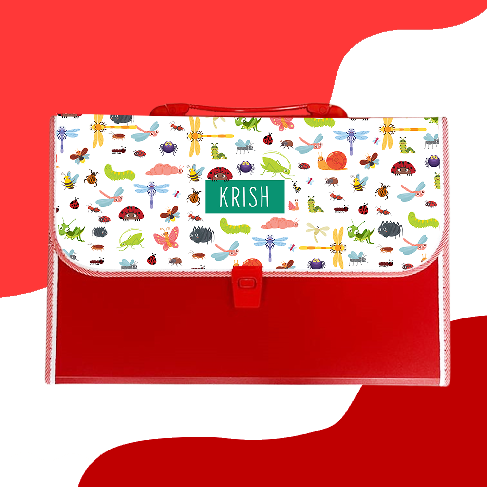 Personalised Folder -Insects