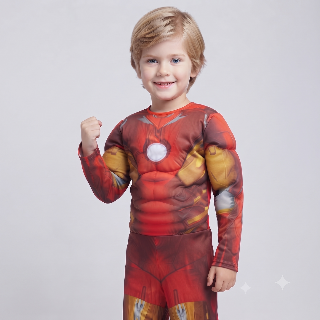 Iron Man Muscle Halloween Costume
