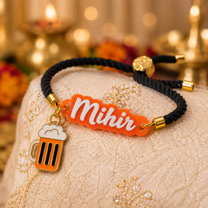 Babble Wrap Jashn Wala Bhai Personalised Rakhi