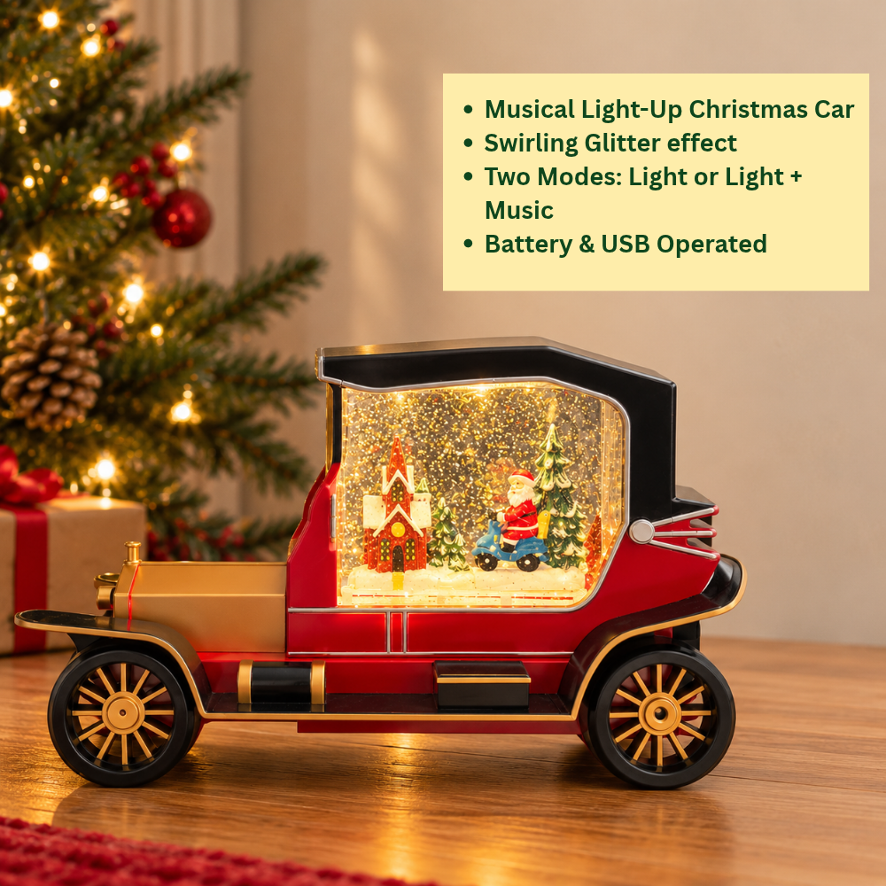 Jingle Journey Musical water light carol Car