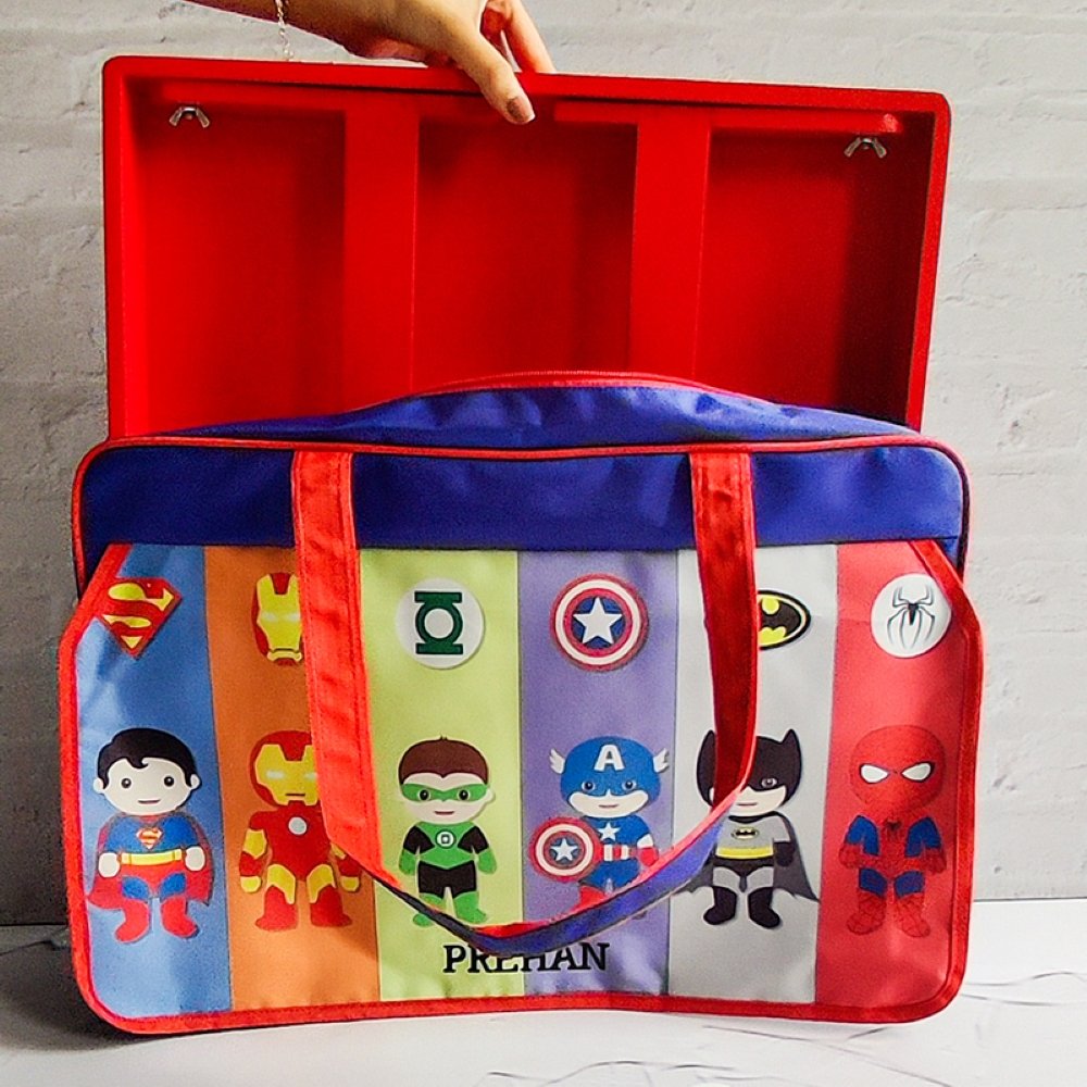 Jumbo Art Bag- Superhero