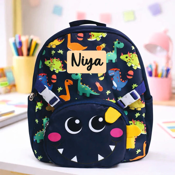 Jurassic Joy For Todlers & Kids -Midnight Roar Dino Backpack