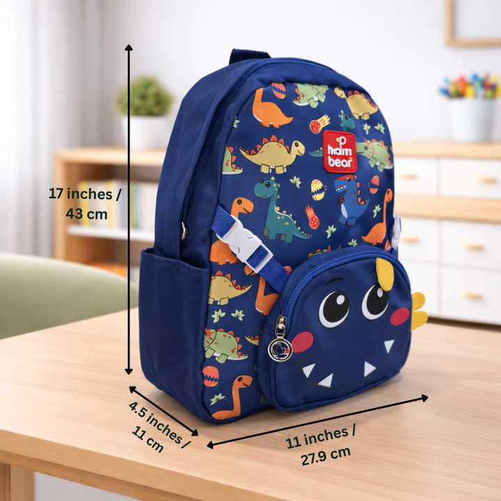 Jurassic Joy For Todlers & Kids -Midnight Roar Dino Backpack