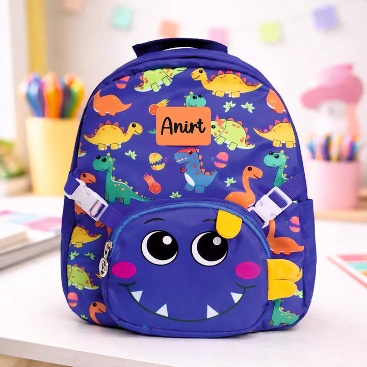 Jurassic Joy For Todlers & Kids - Blue Blaze Dino Backpack