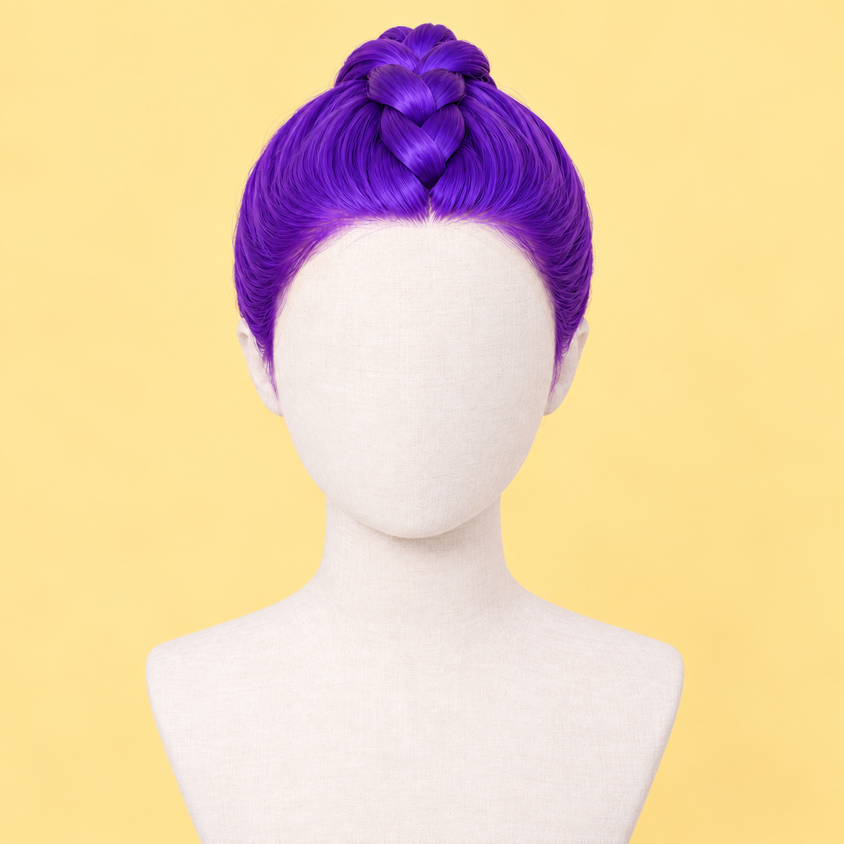 K-Pop Rumi Inspired Purple Hair Wig