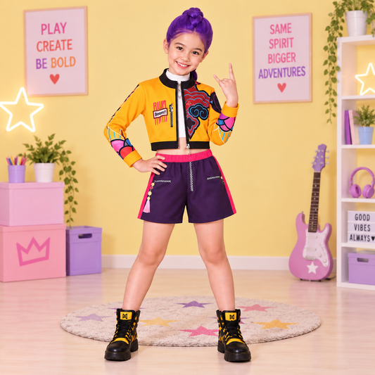 K Pop Superstar Girl Halloween Costume
